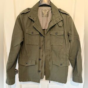 Men's Military Field Jacket in Army Green